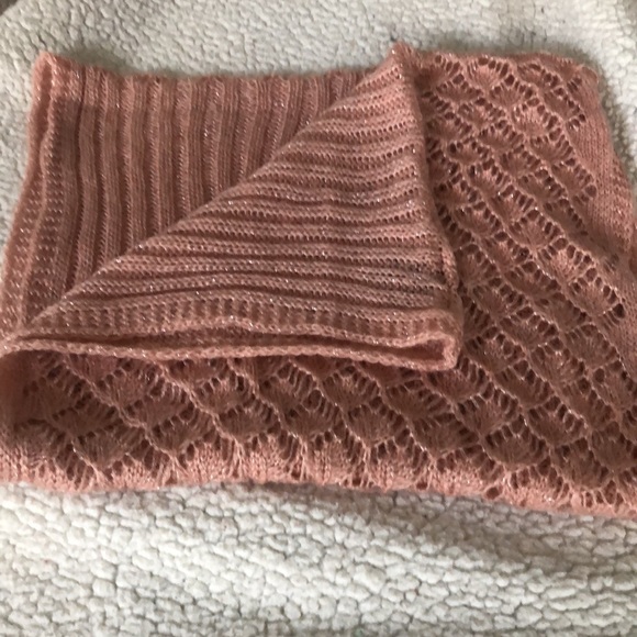 Ann Taylor Pink Knit Infinity Scarf - Picture 8 of 8